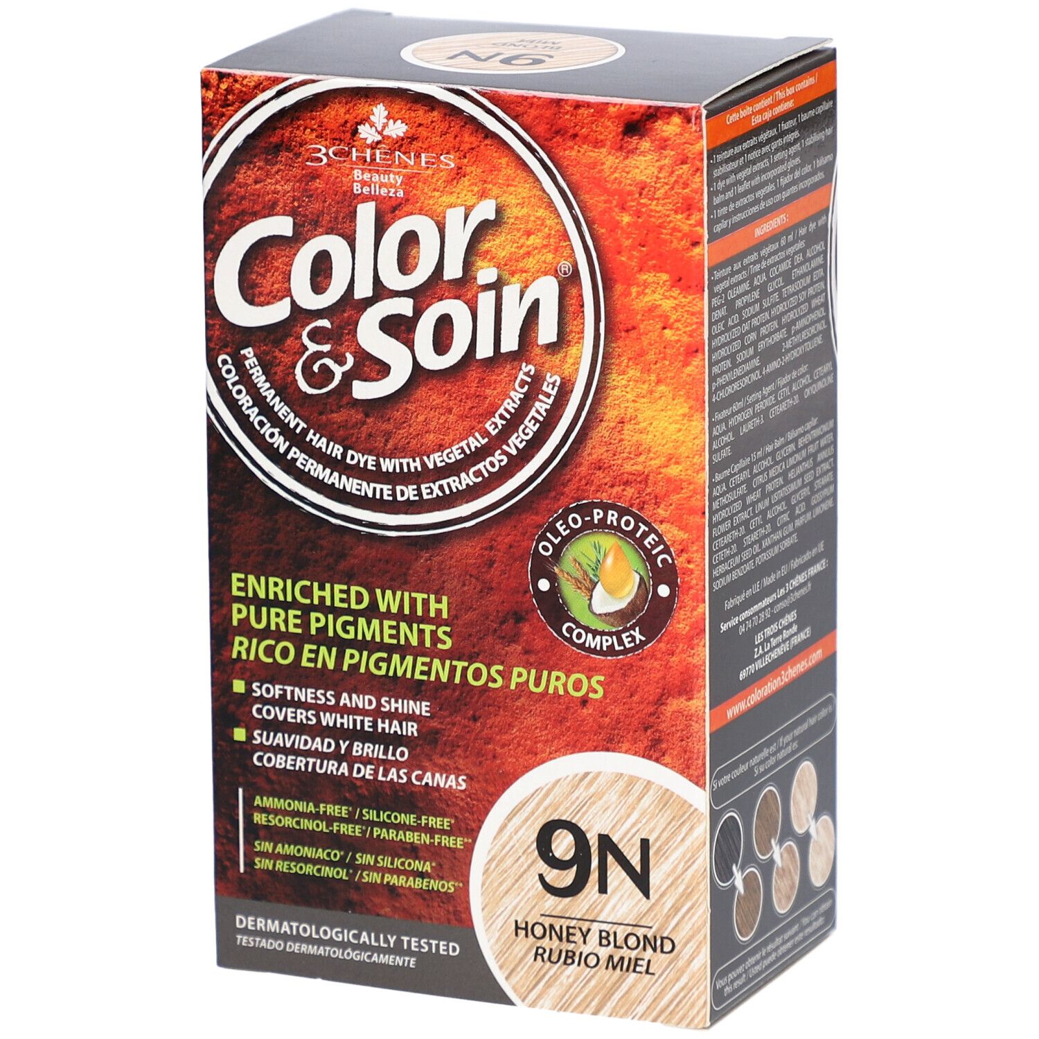 Les 3 Chênes Color & Pflege 9N Honigblond
