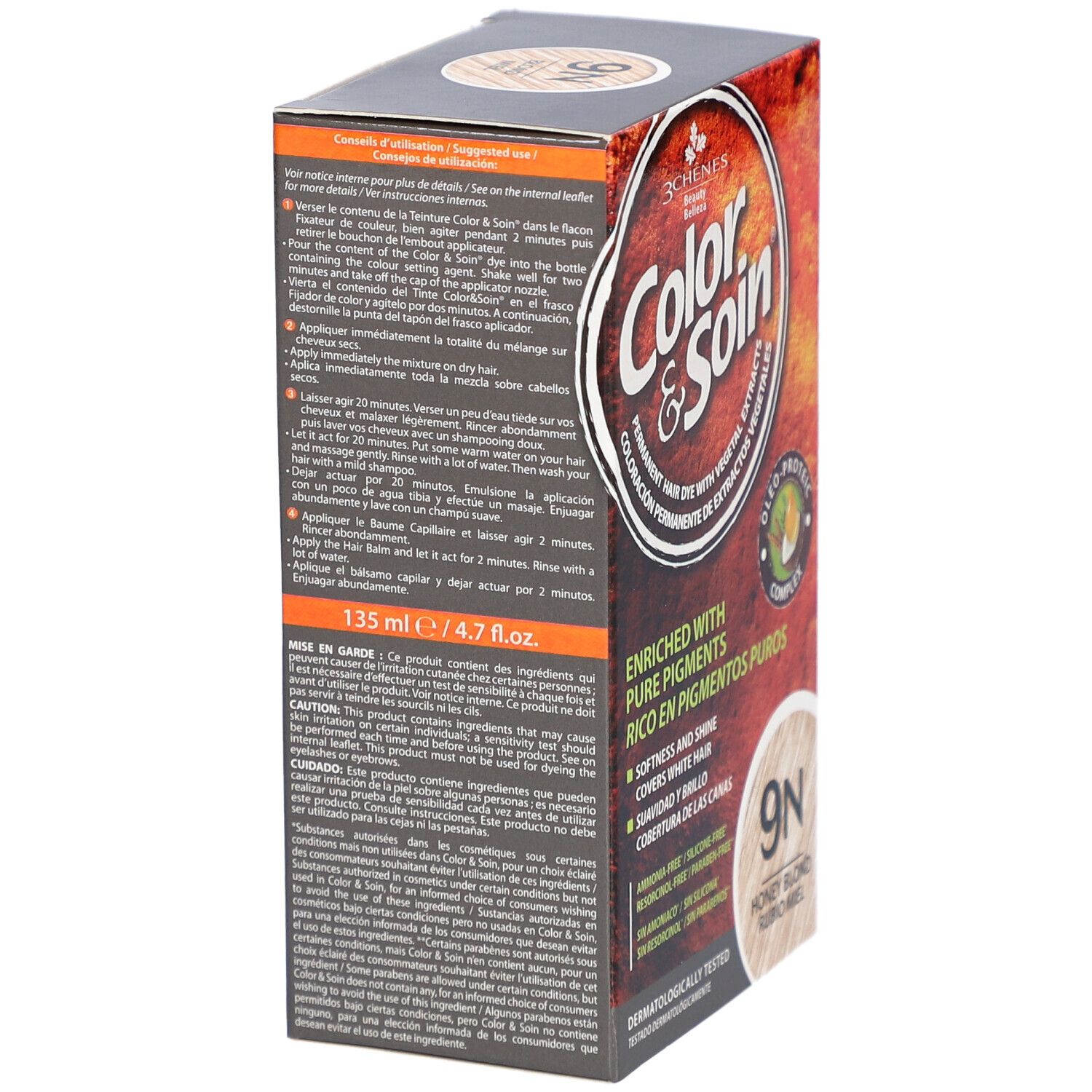 Les 3 Chênes Color & Pflege 9N Honigblond