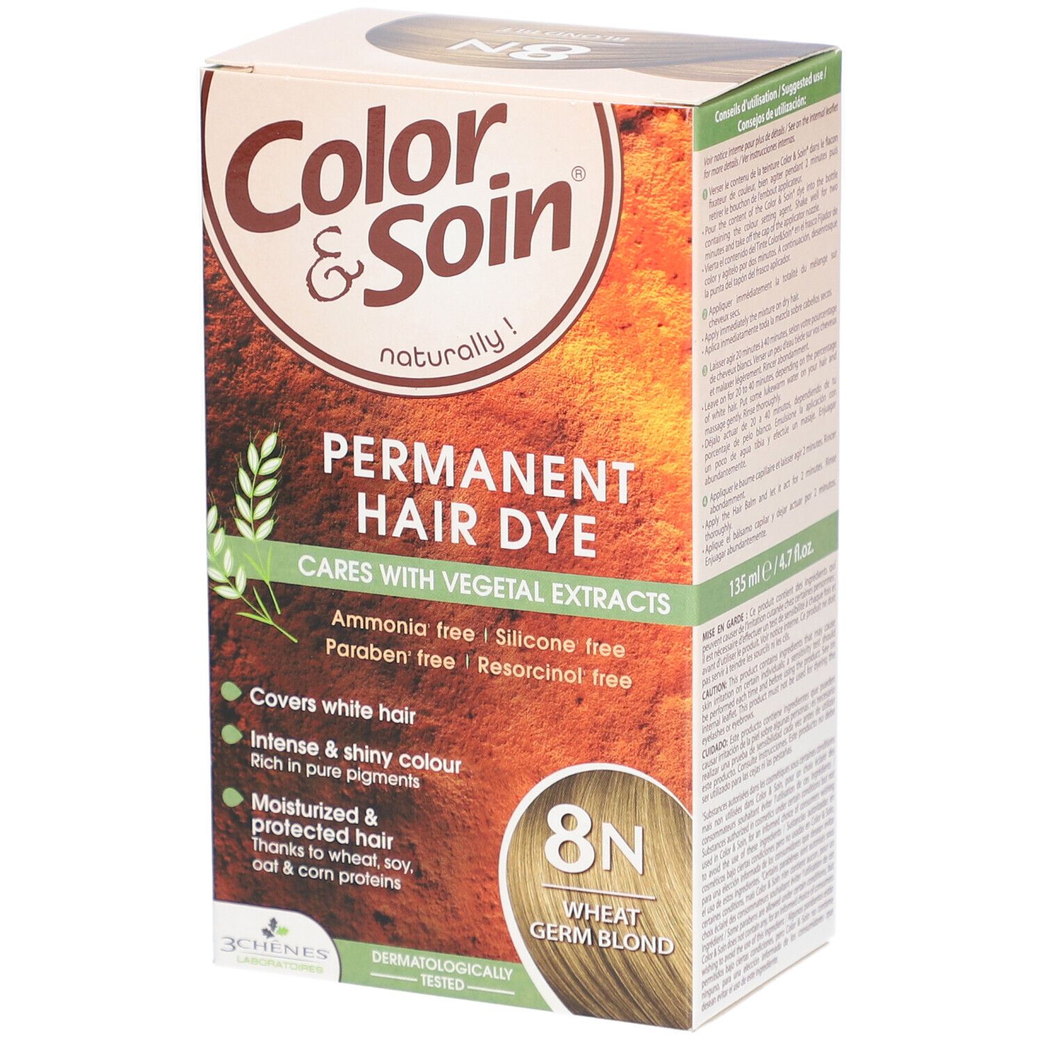Les 3 Chênes Color & Pflege 8N Weizenblond