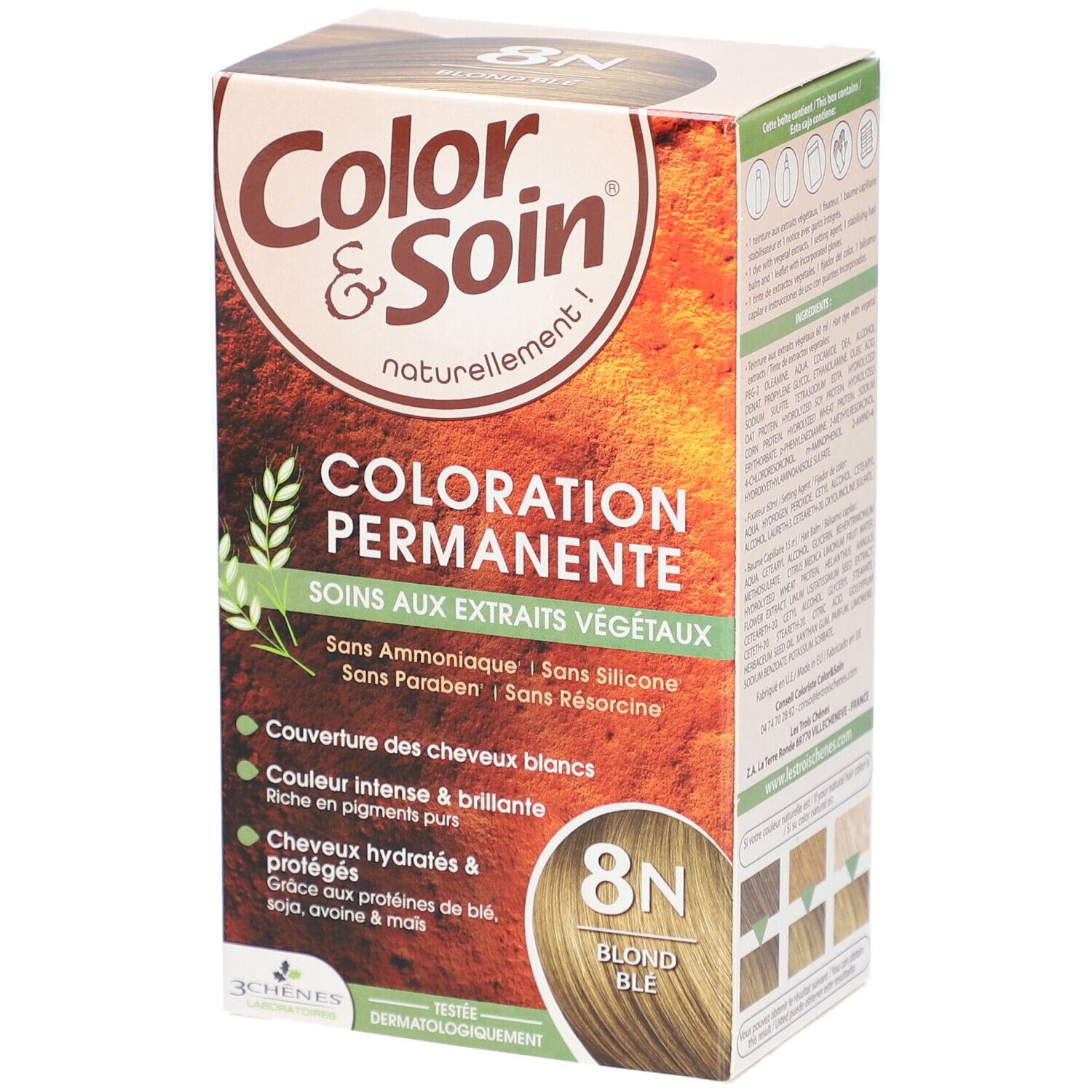 Les 3 Chênes Color & Pflege 8N Weizenblond