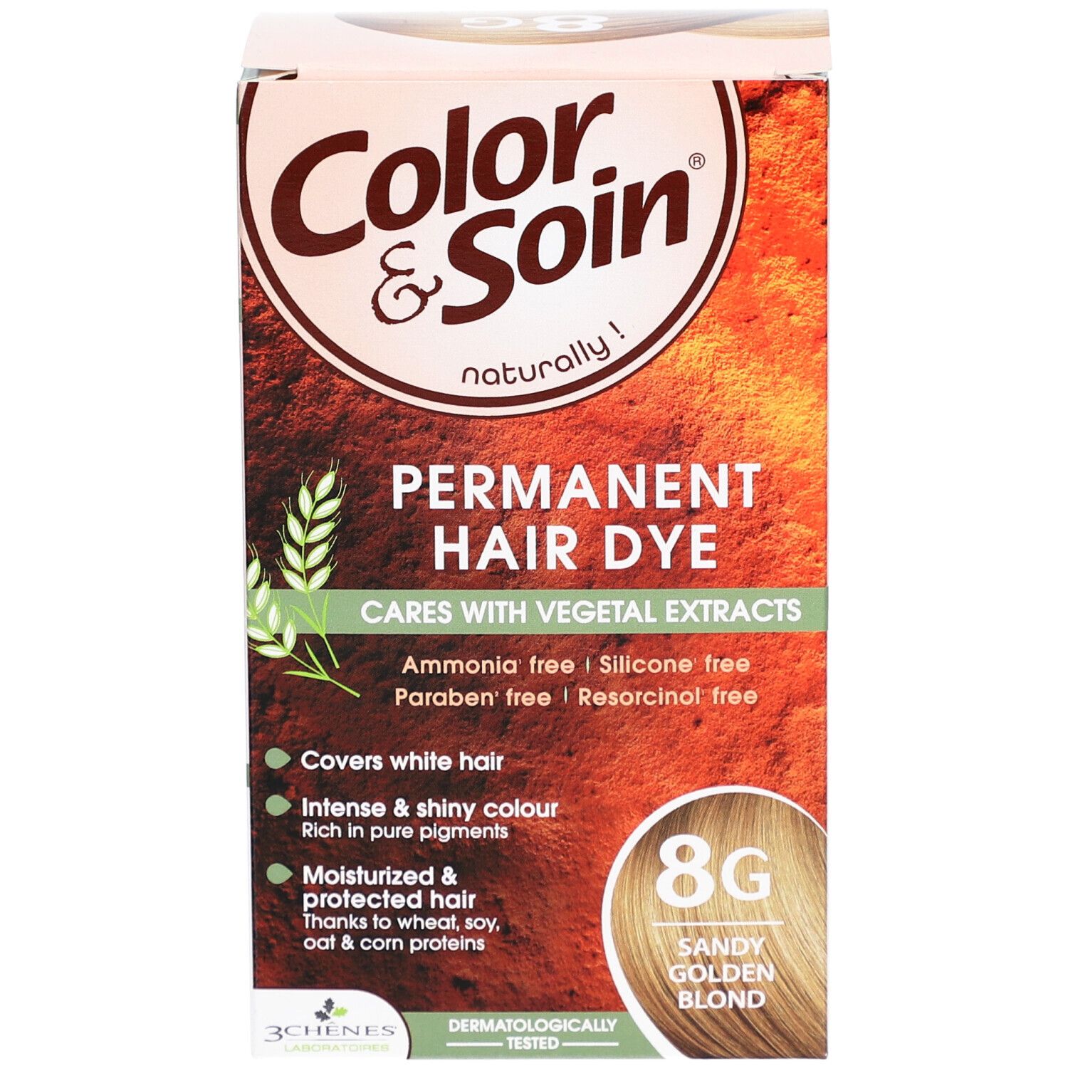 Les 3 Chênes Color & Soin Coloration 8G hellgoldblond