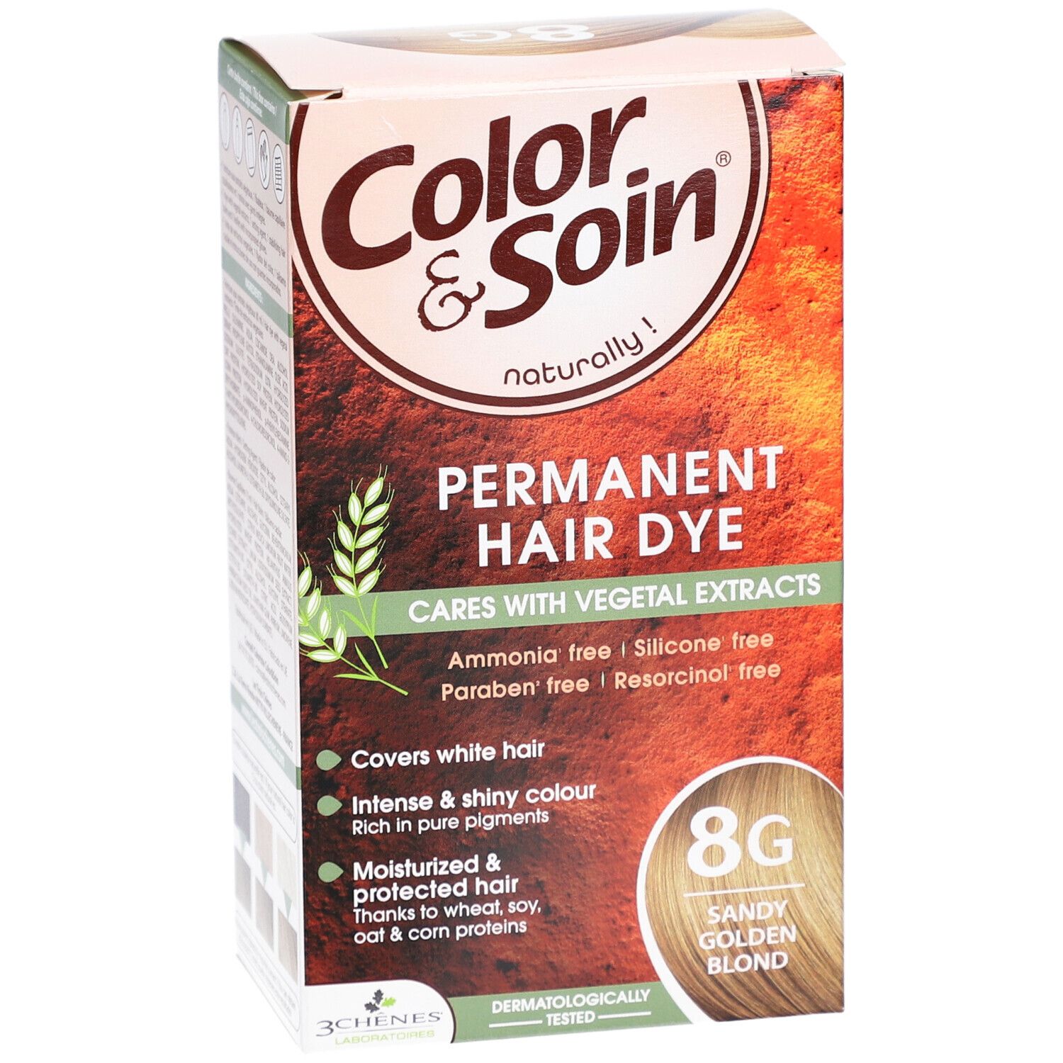 Les 3 Chênes Color & Soin Coloration 8G hellgoldblond