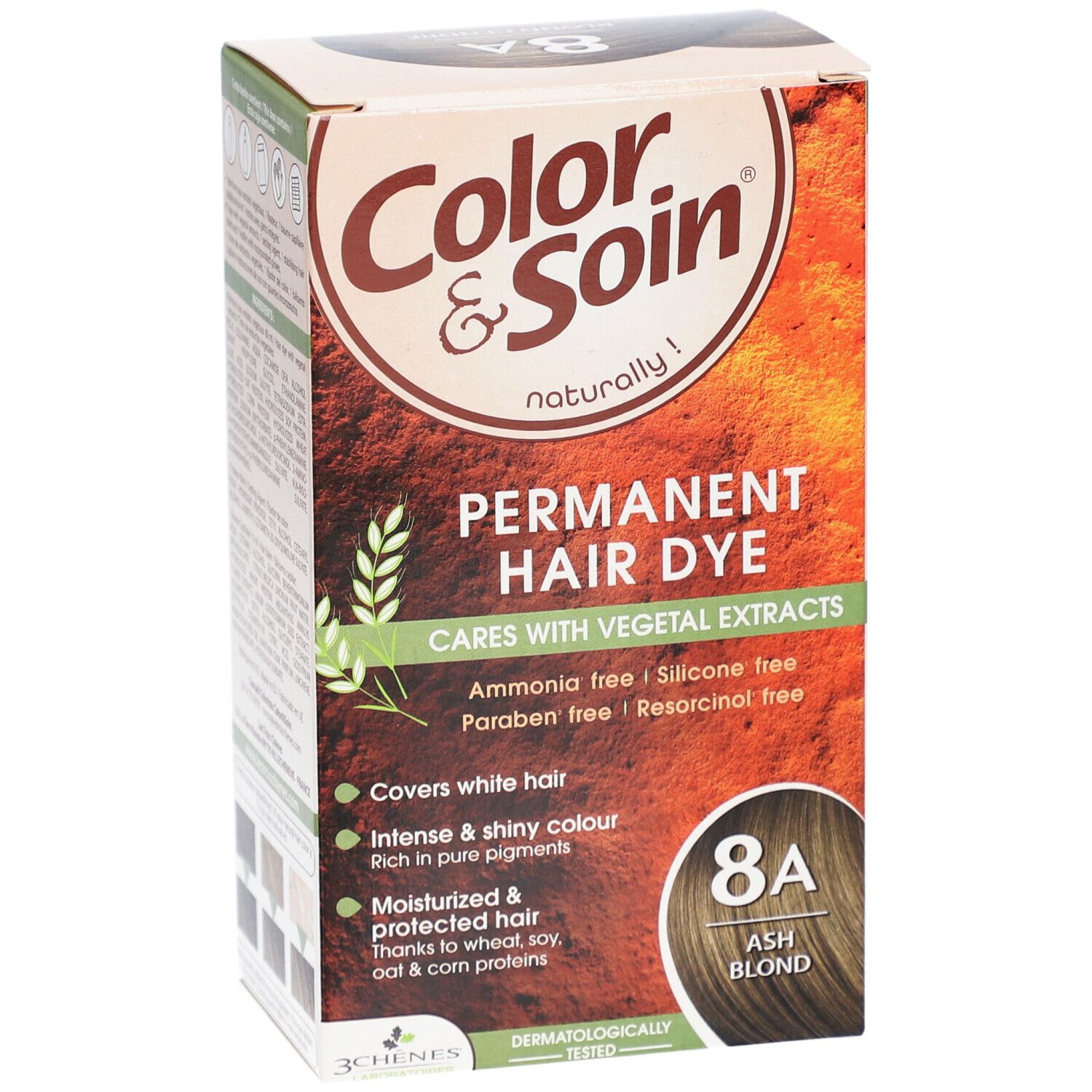 Les 3 Chênes Color & Soin Coloration 8A Aschblond