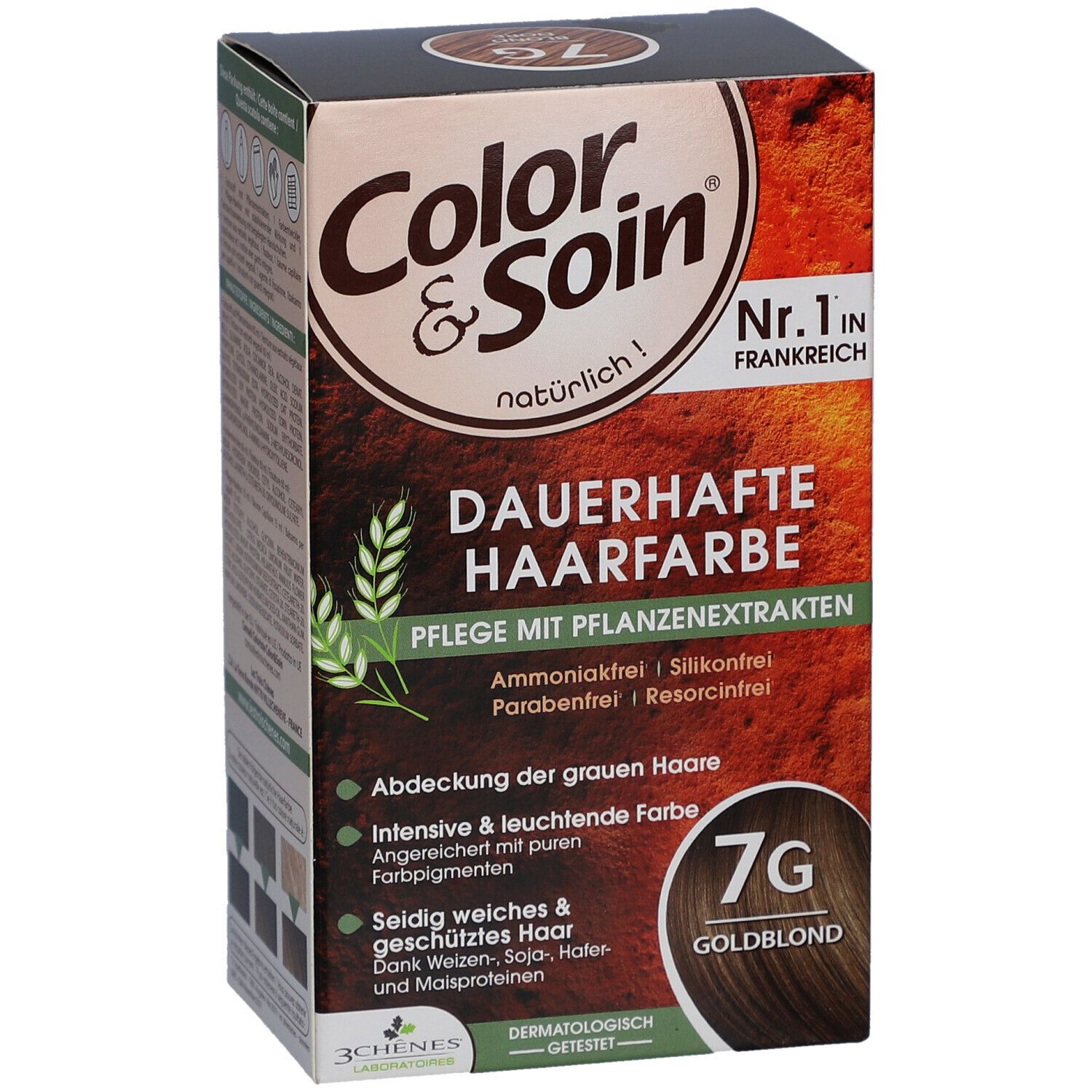 Color & Soin® Dauerhafte Haarfarbe 7G Goldblond