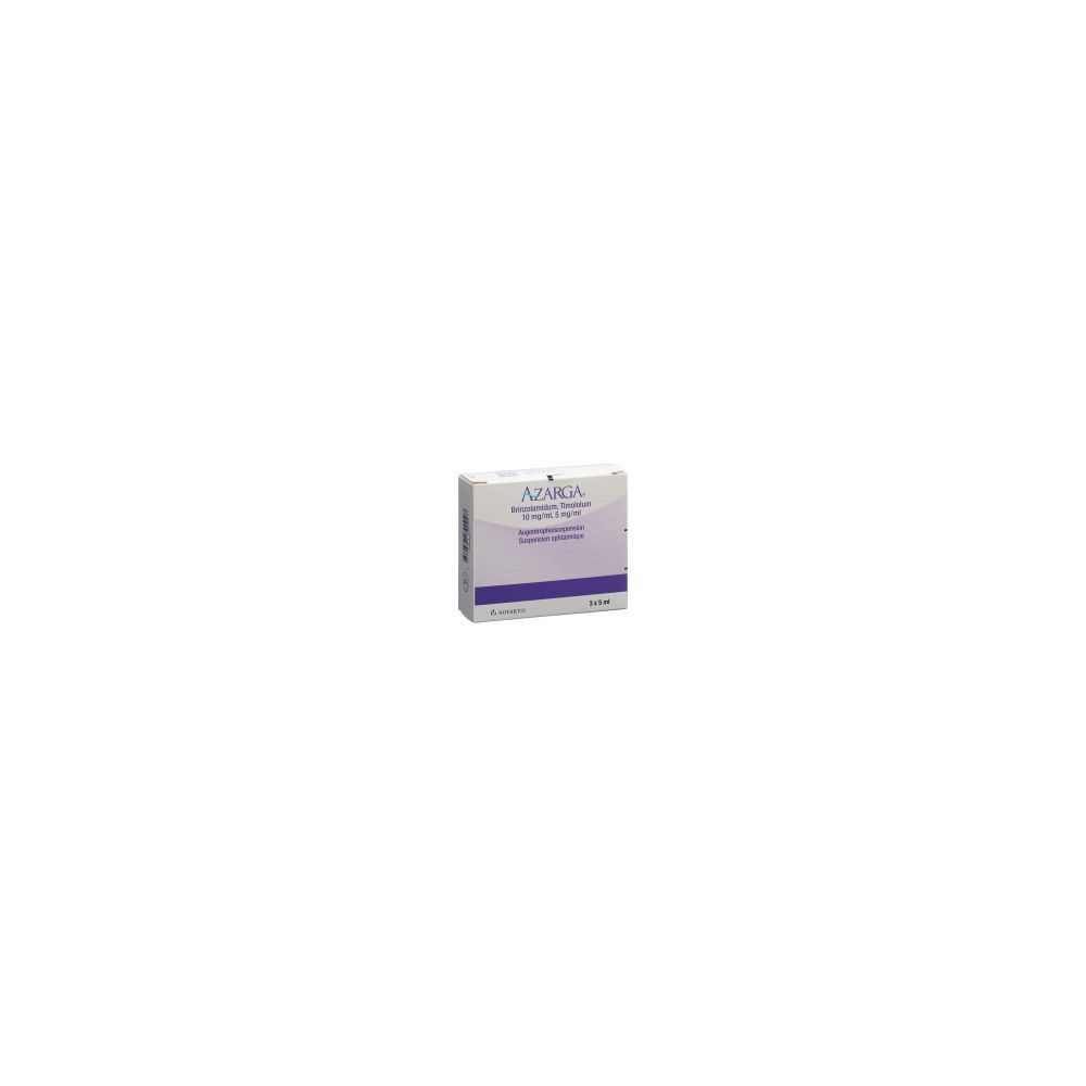 AZARGA Susp Opht 3 Fl 5 ml