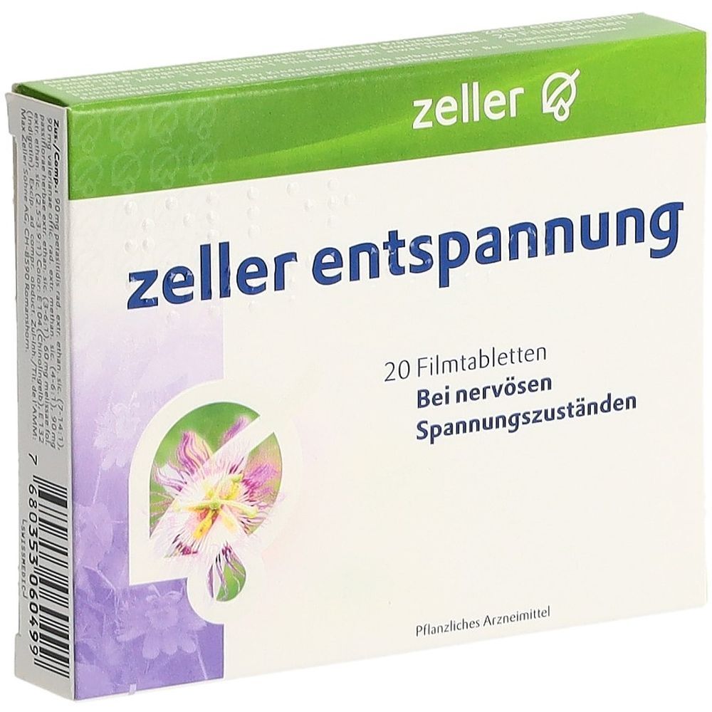 ZELLER Entspannung Filmtabl 20 Stk