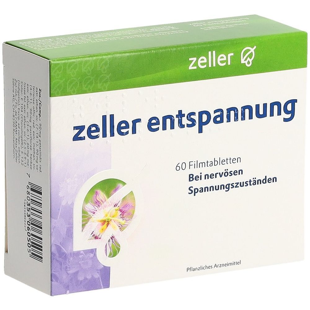 ZELLER Entspannung Filmtabl 60 Stk