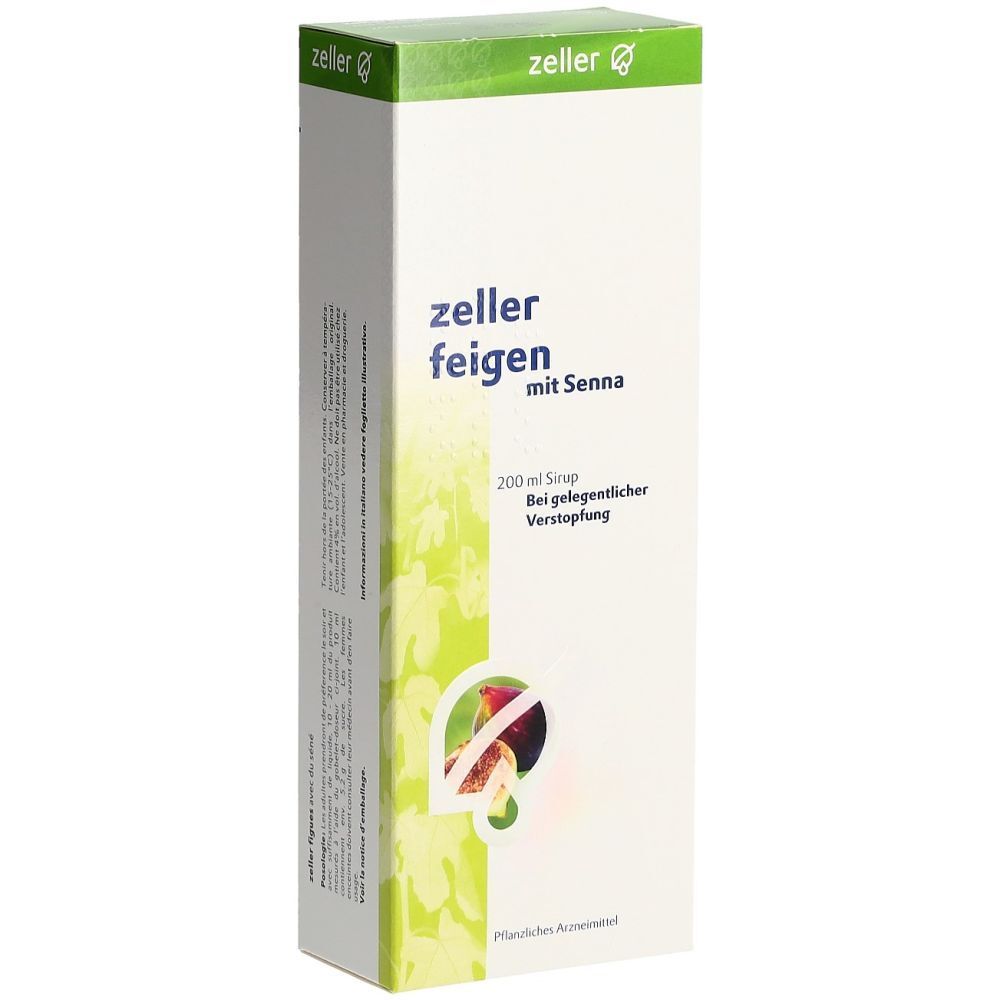 ZELLER feigen mit Senna Sirup 200 ml