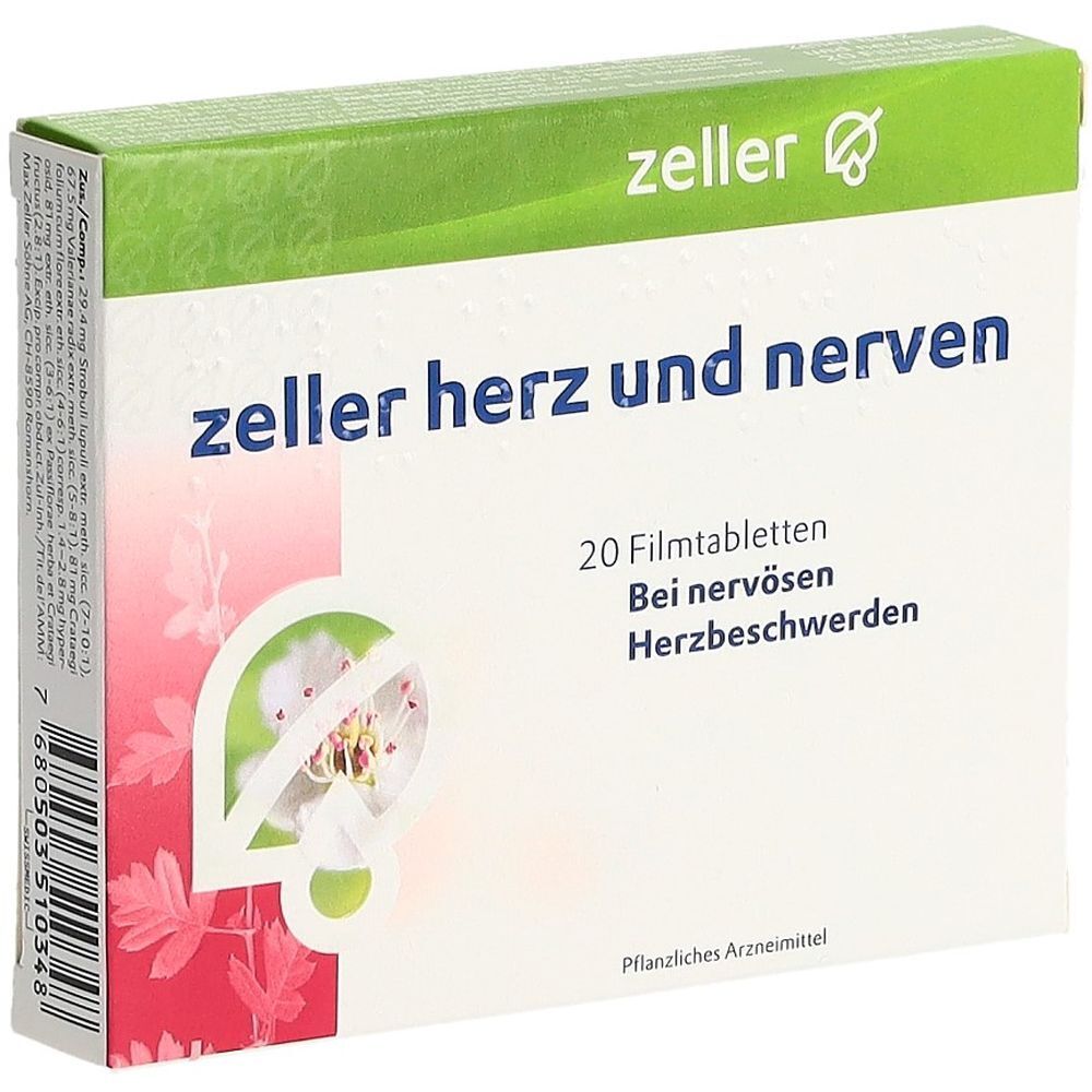 ZELLER Herz und Nerven Filmtabl 20 Stk