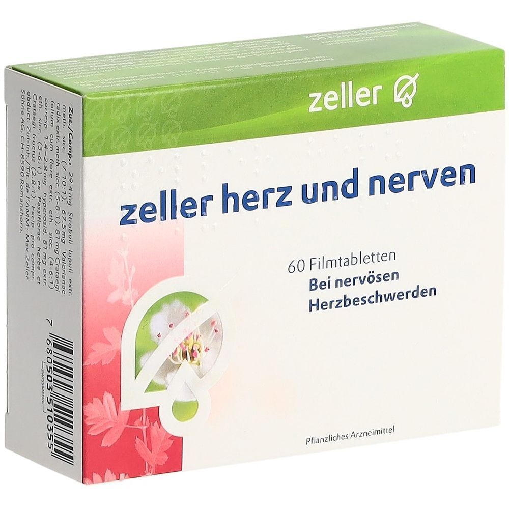 ZELLER Herz und Nerven Filmtabl 60 Stk