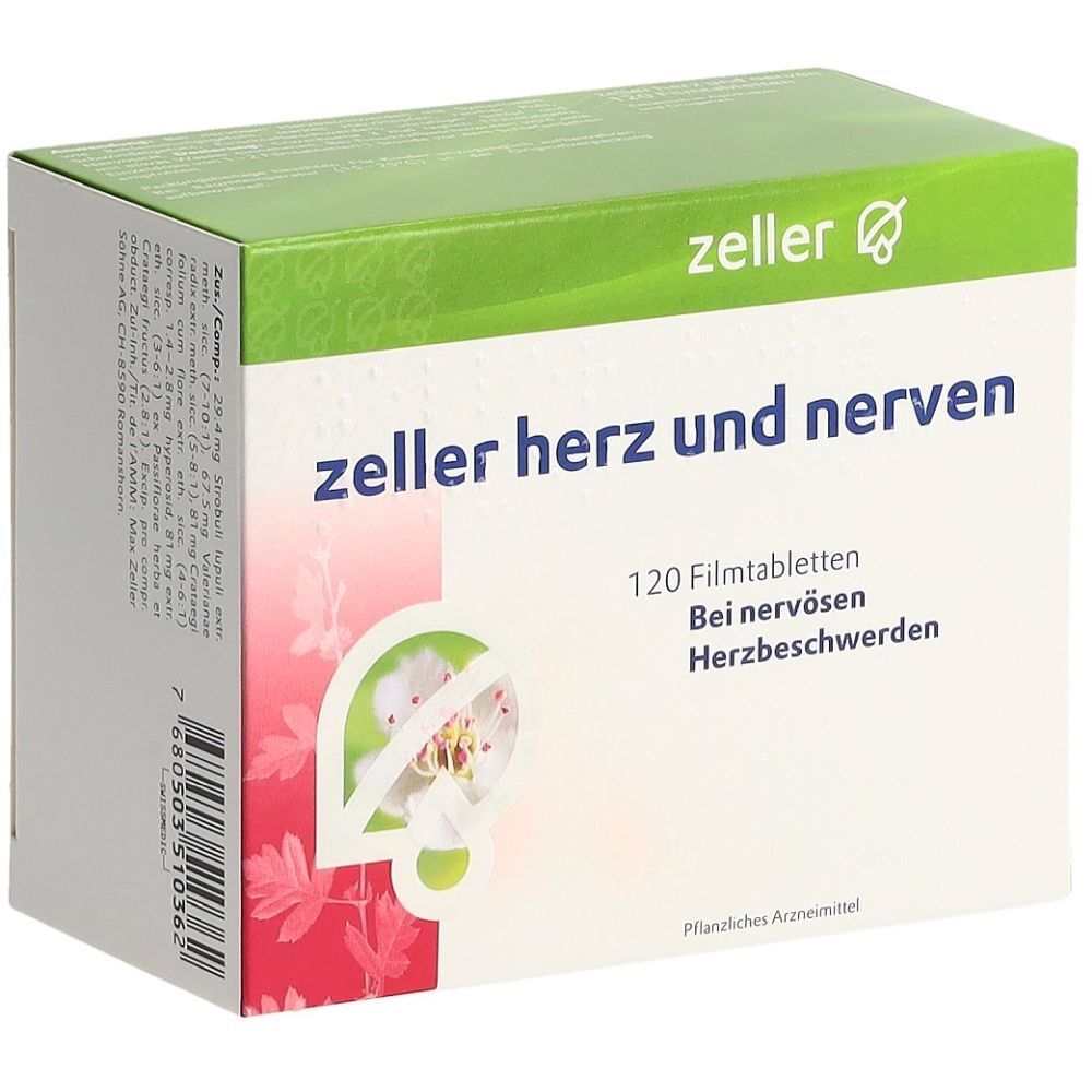 ZELLER Herz und Nerven Filmtabl 120 Stk