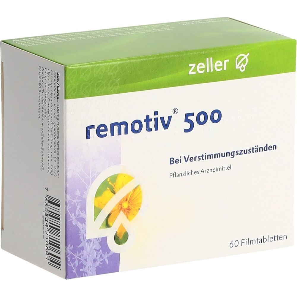 REMOTIV Filmtabl 500 mg 60 Stk
