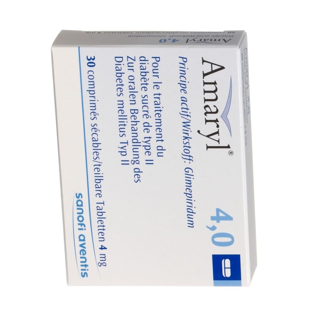 AMARYL Tabl 4 mg SDO