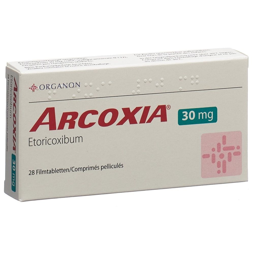 ARCOXIA Filmtabl 30 mg SDO