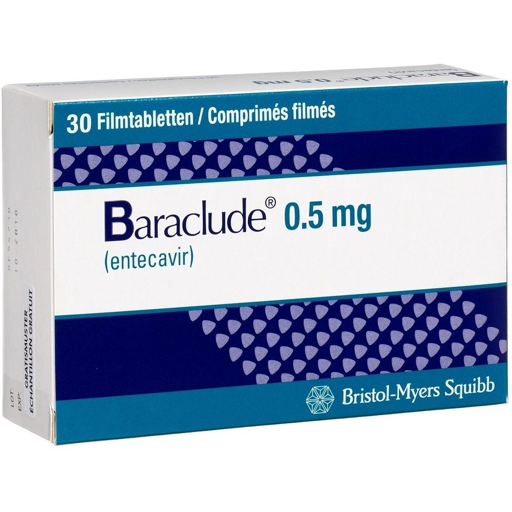 BARACLUDE Filmtabl 0.5 mg SDO