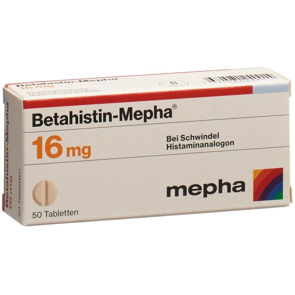 BETAHISTIN Mepha Tabl 16 mg SDO