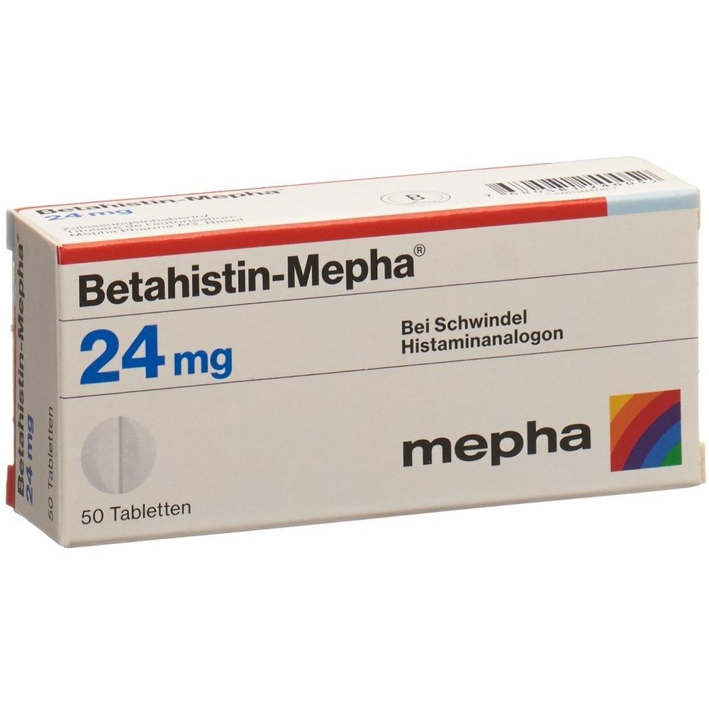 BETAHISTIN Mepha Tabl 24 mg SDO