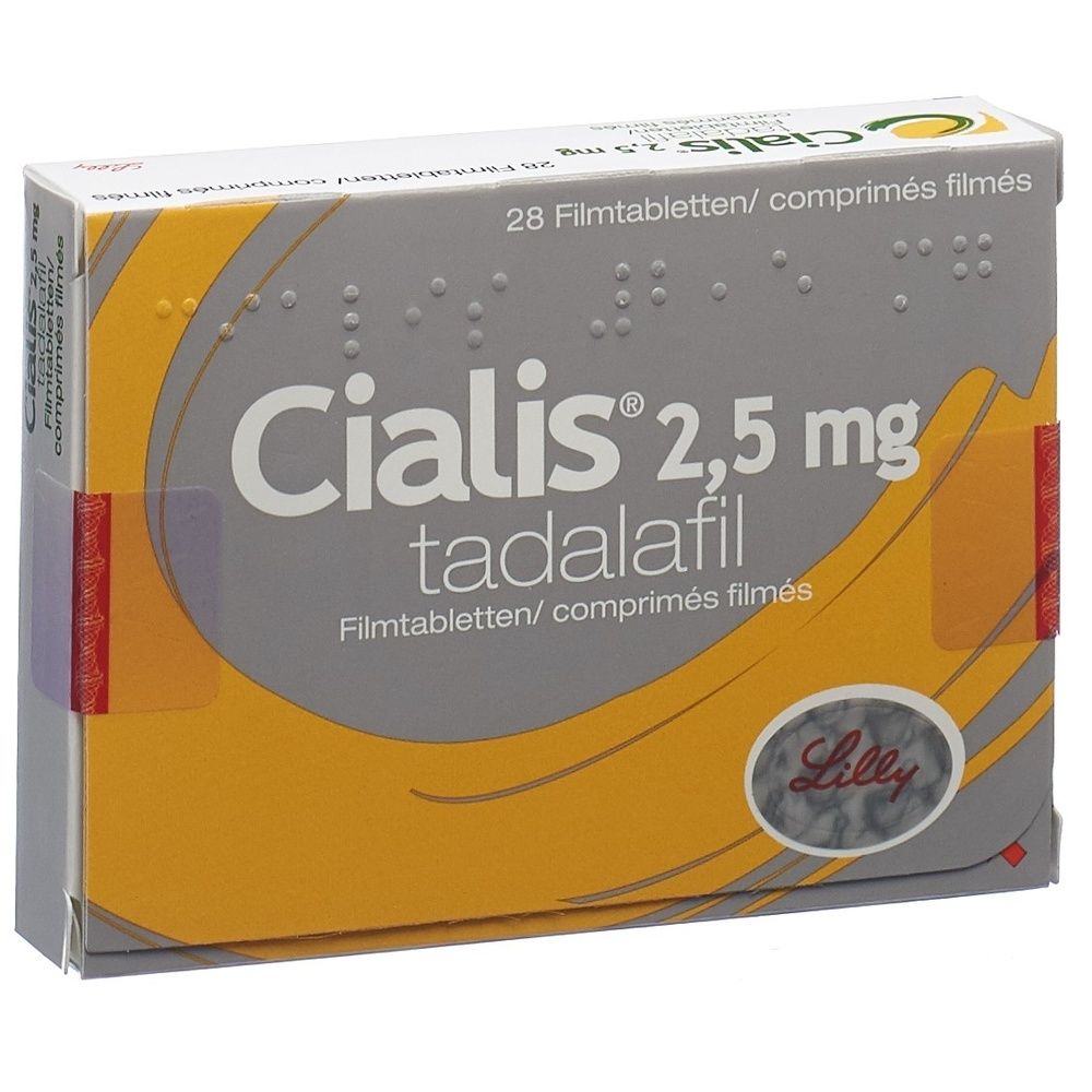 CIALIS Filmtabl 2.5 mg SDO