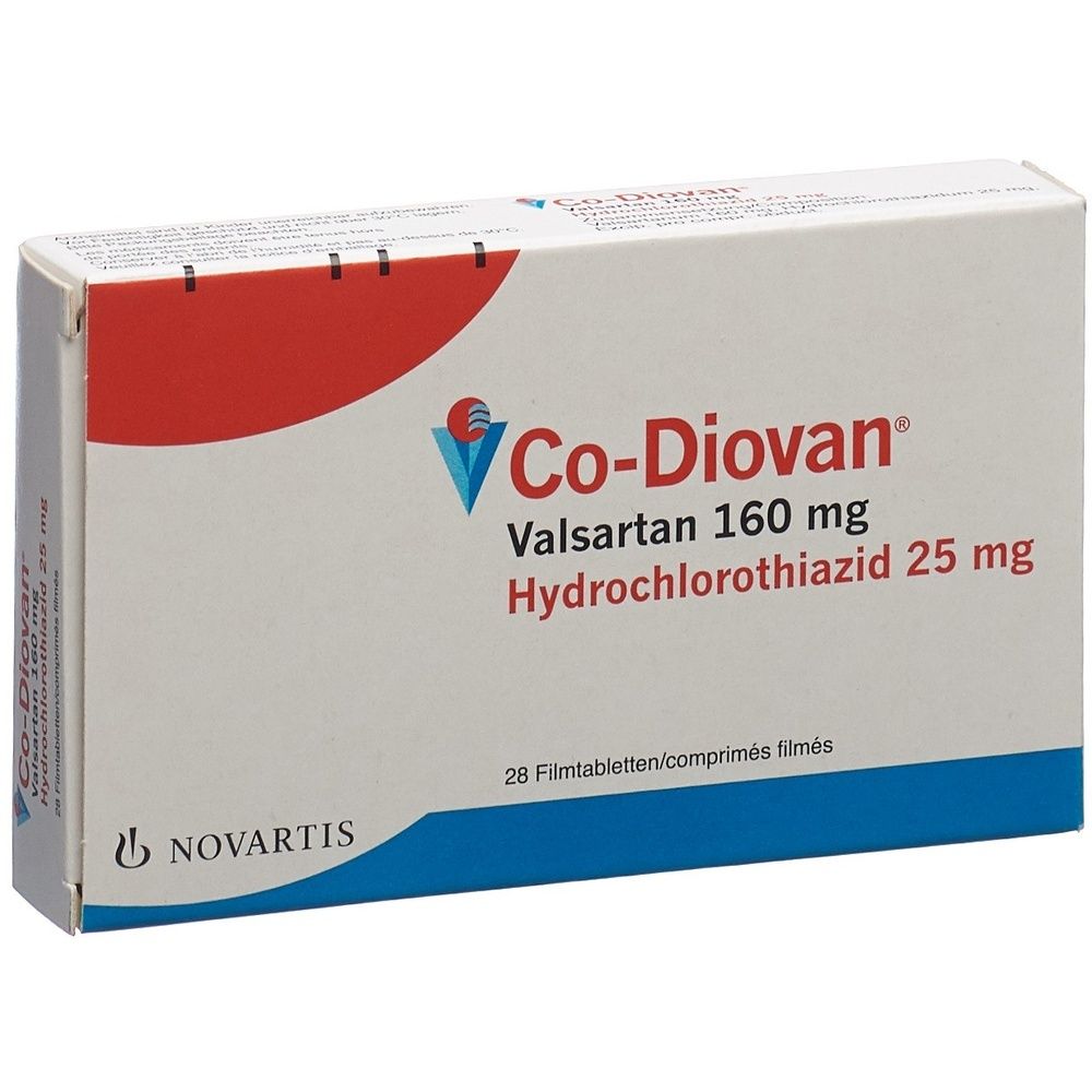 CO-DIOVAN Filmtabl 160/25 mg SDO