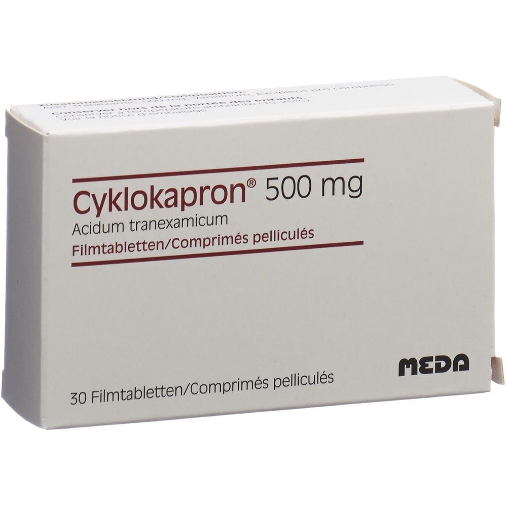 CYKLOKAPRON Filmtabl 500 mg SDO