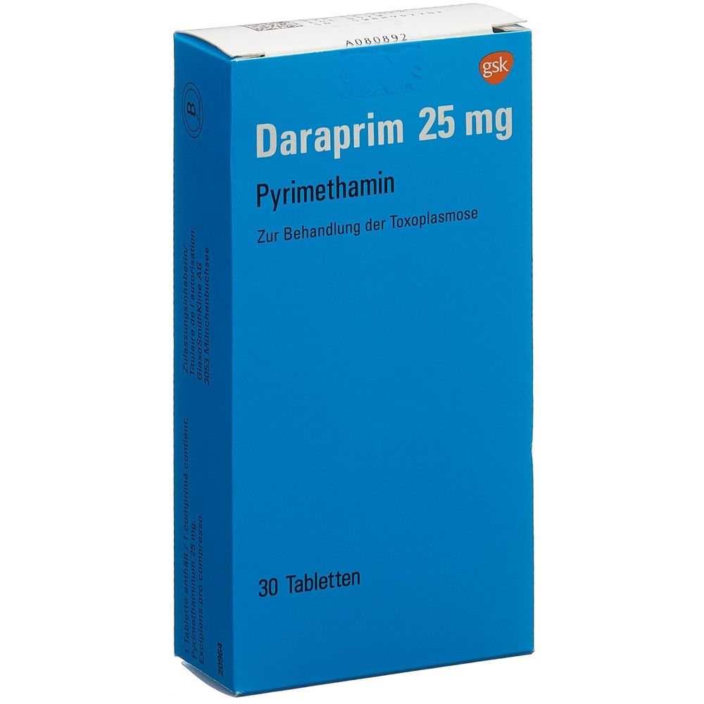 DARAPRIM Tabl 25 mg SDO