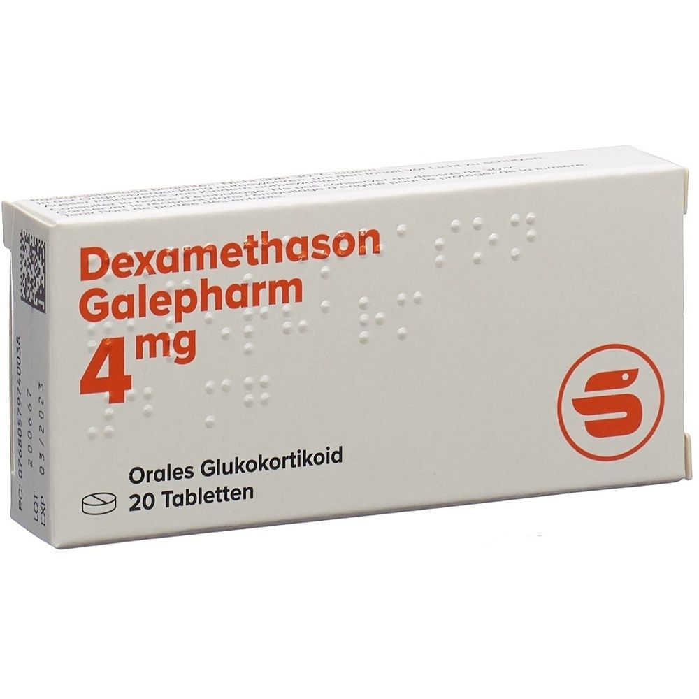 DEXAMETHASON Galepharm Tabl 4 mg SDO