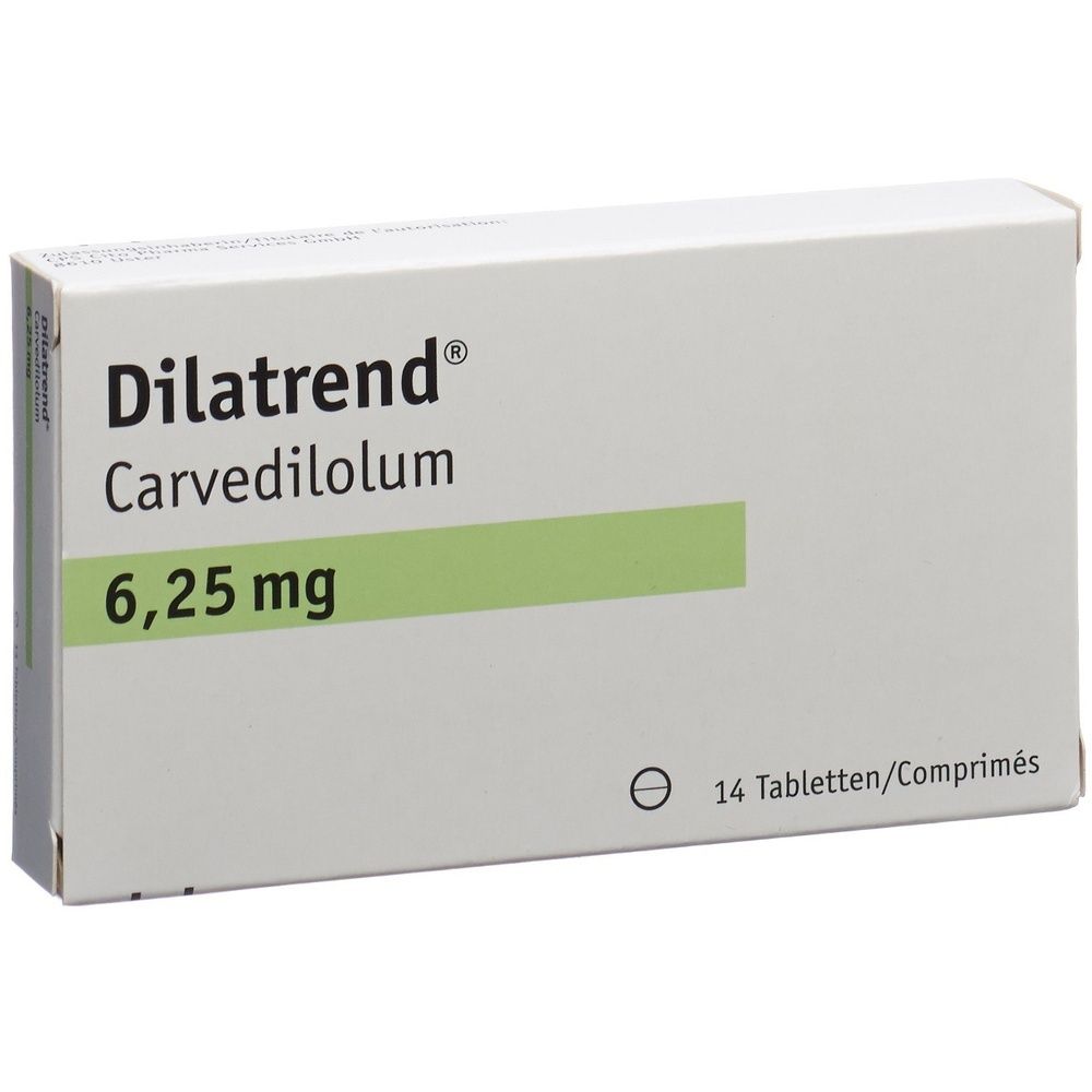 DILATREND Tabl 6.25 mg SDO