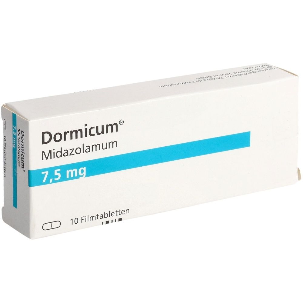 DORMICUM Filmtabl 7.5 mg SDO
