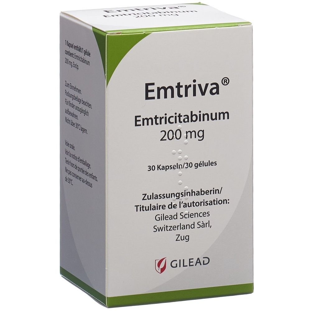 EMTRIVA Kaps 200 mg SDO
