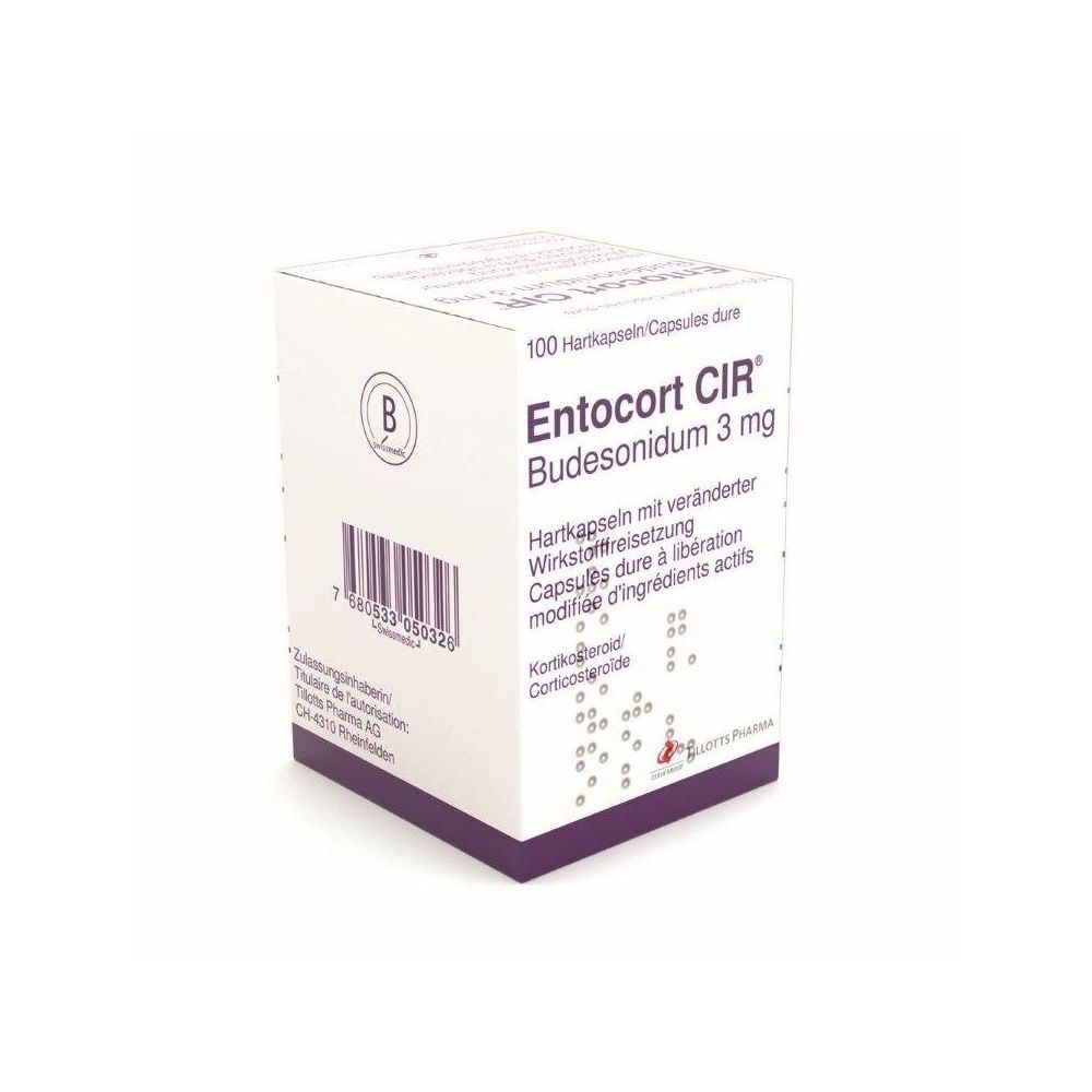 ENTOCORT CIR Ret Kaps 3 mg SDO