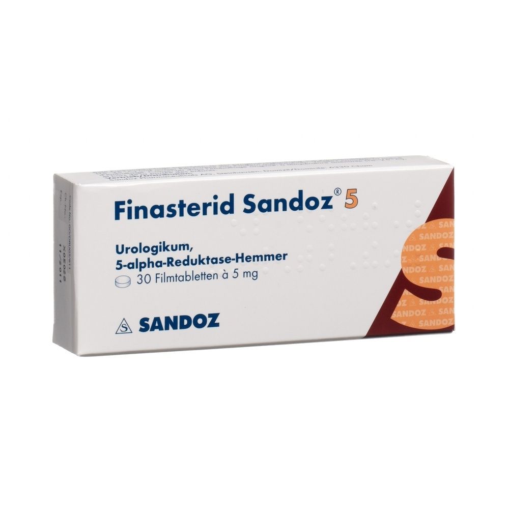 FINASTERID Sandoz Filmtabl 5 mg SDO