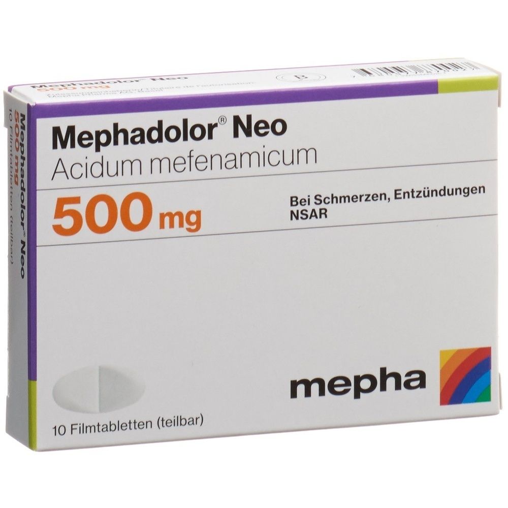 MEPHADOLOR Neo Filmtabl 500 mg SDO