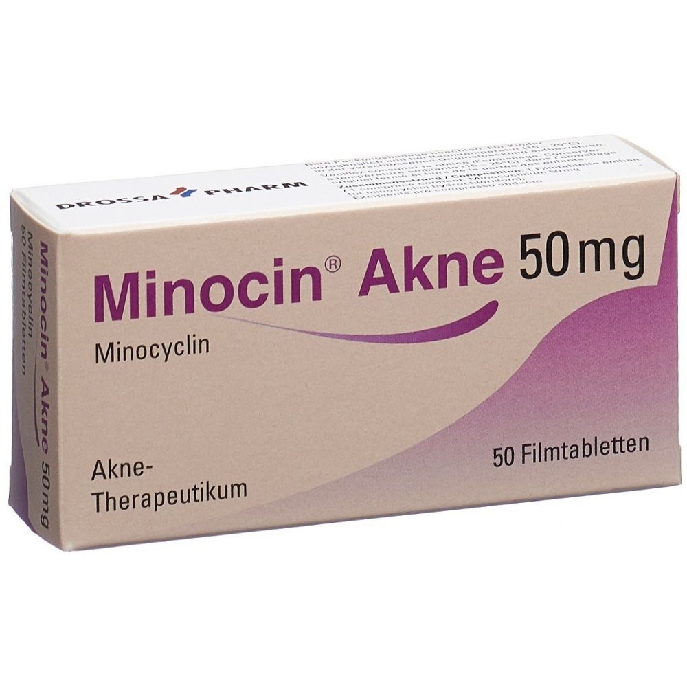 MINOCIN Akne Filmtabl 50 mg SDO