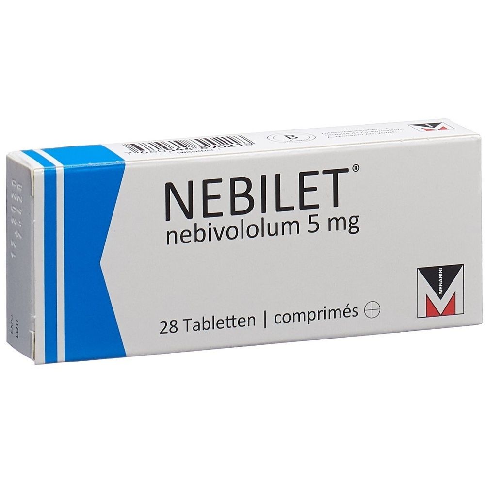 NEBILET Tabl 5 mg SDO