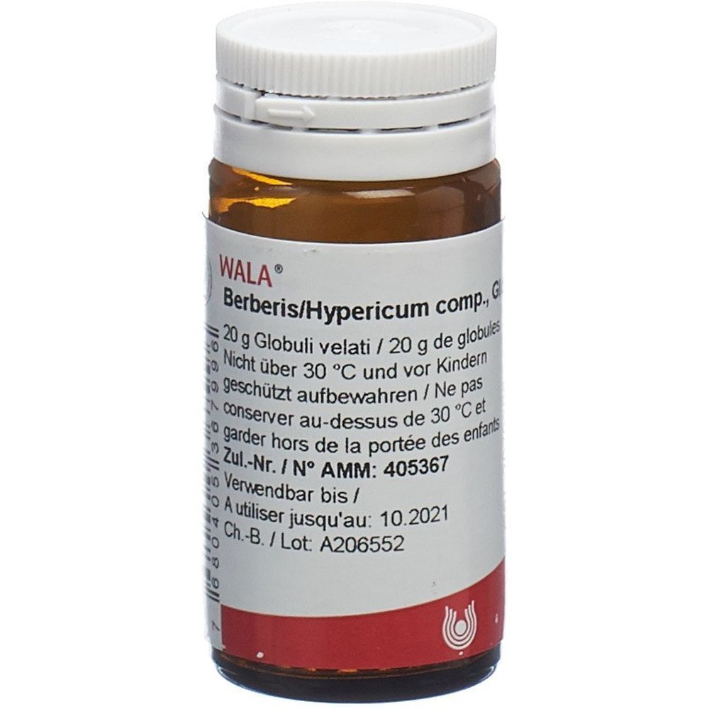 WALA Berberis/Hypericum comp Glob Fl 20 g