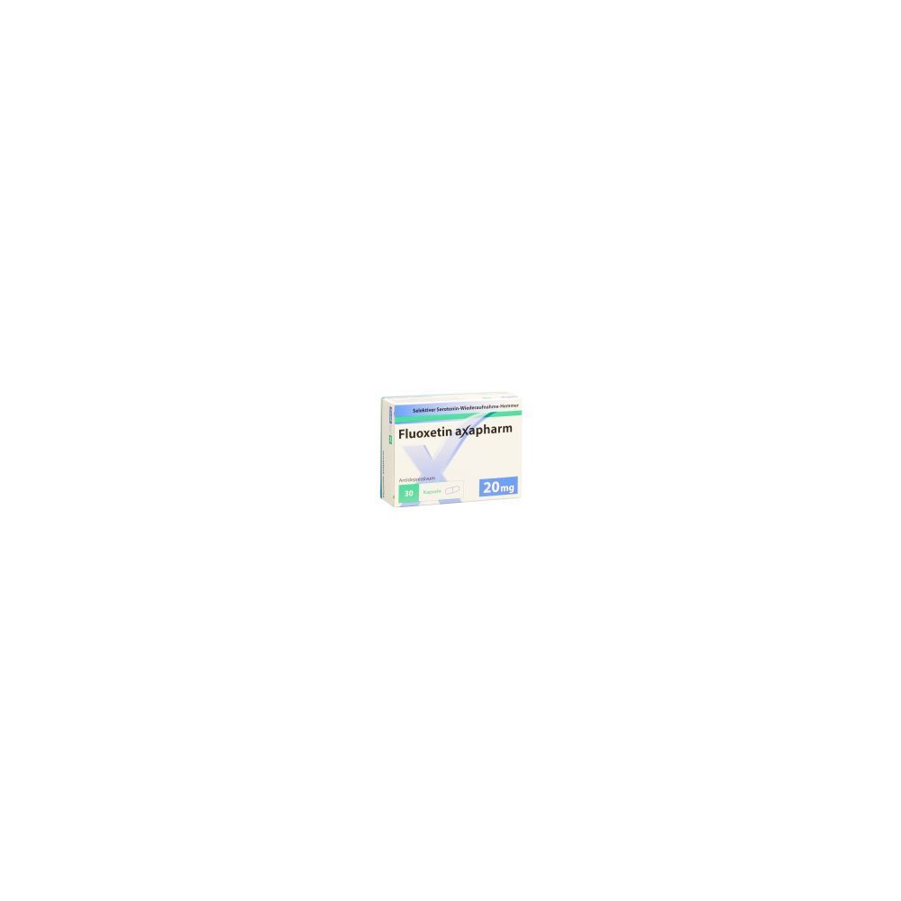 FLUOXETIN axapharm Kaps 20 mg 30 Stk
