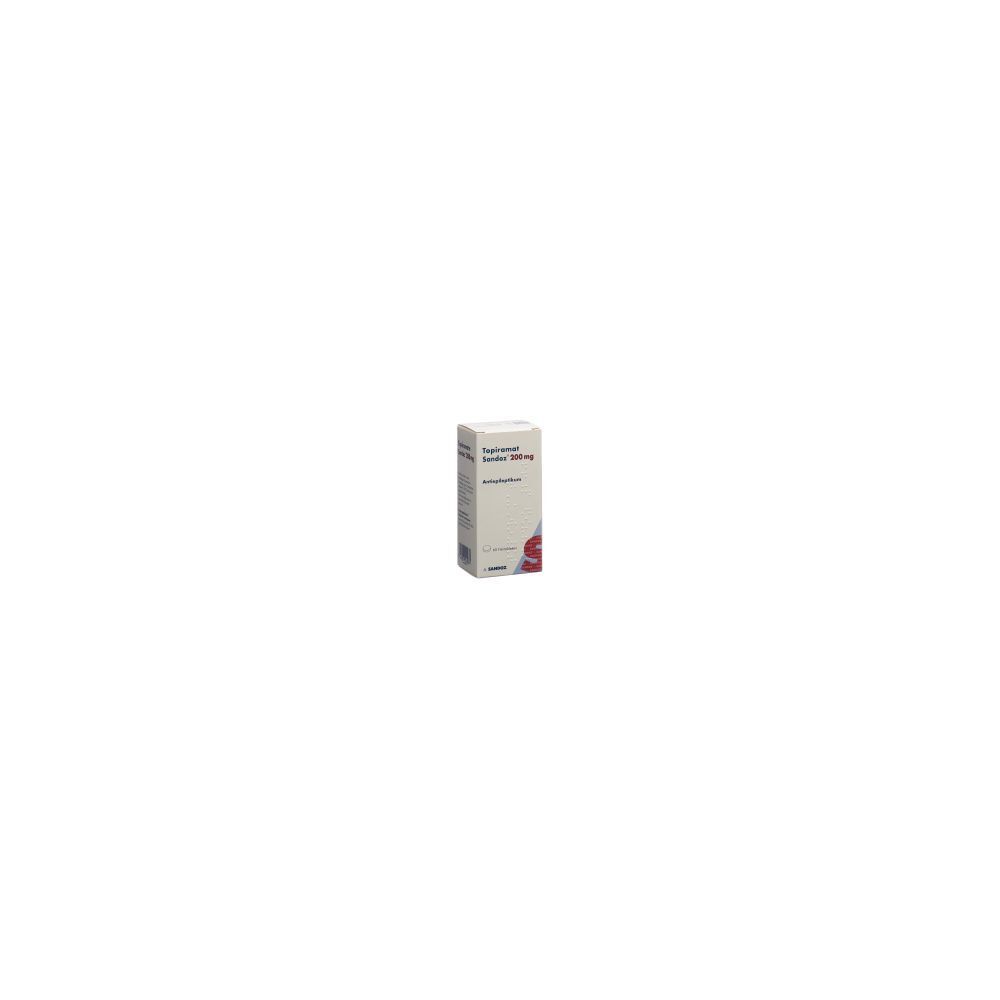 TOPIRAMAT Sandoz Filmtabl 200 mg Ds 60 Stk