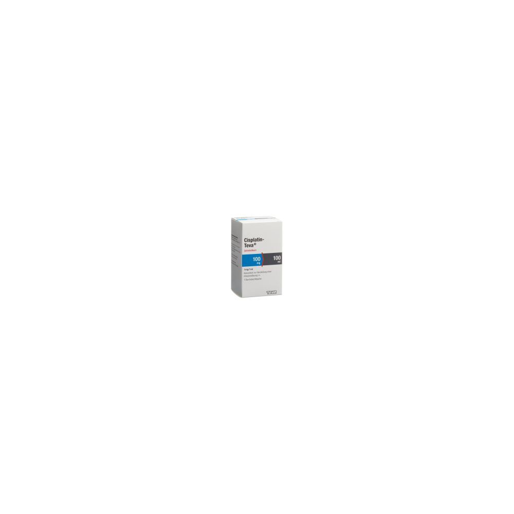 CISPLATIN Teva 100 mg/100ml Durchstf 100 ml