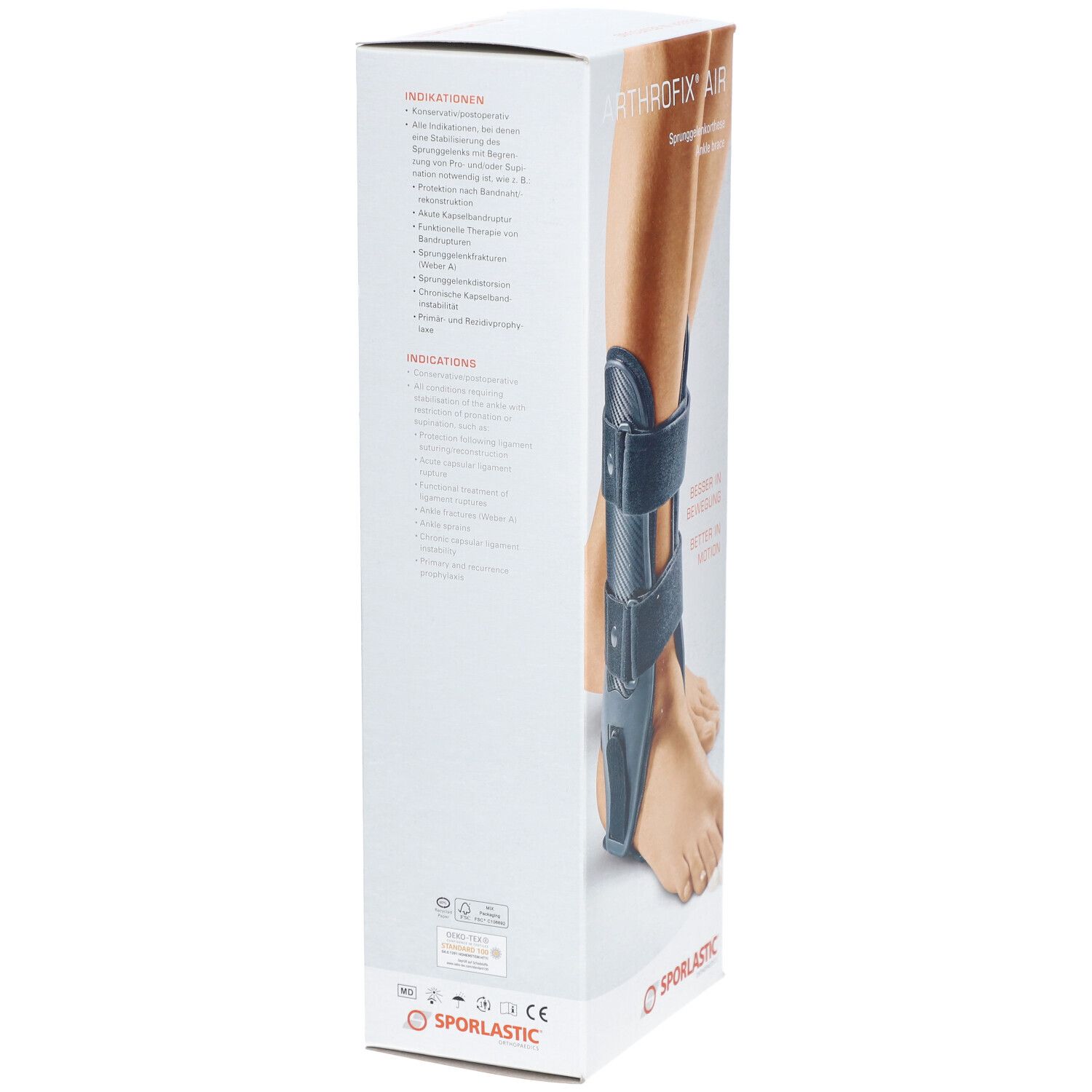 SPORLASTIC® Arthrofix® Air Knöchelorthese rechts