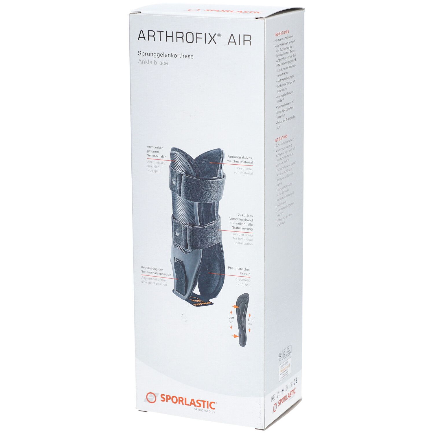 SPORLASTIC® Arthrofix® Air Knöchelorthese rechts