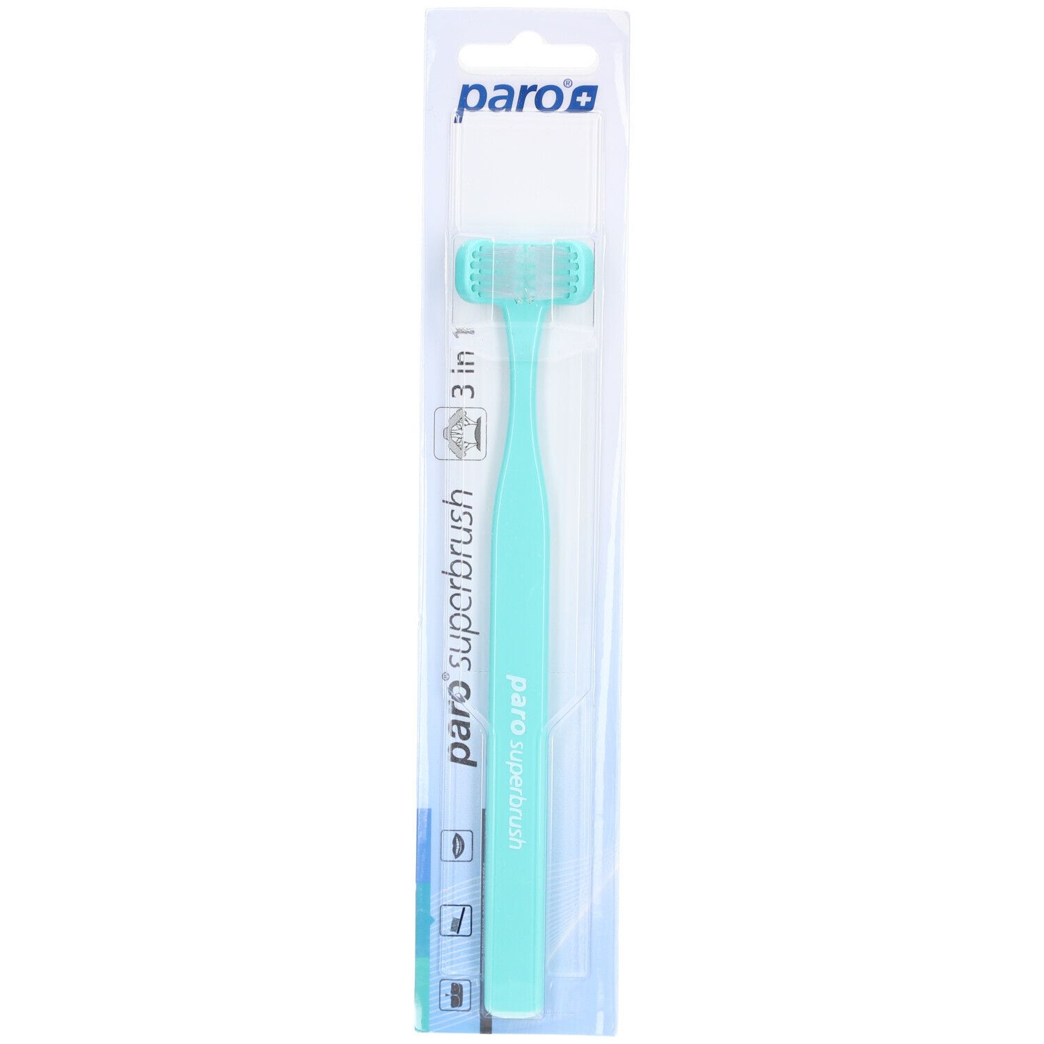 paro® Superbrush brosse à dents à trois têtes