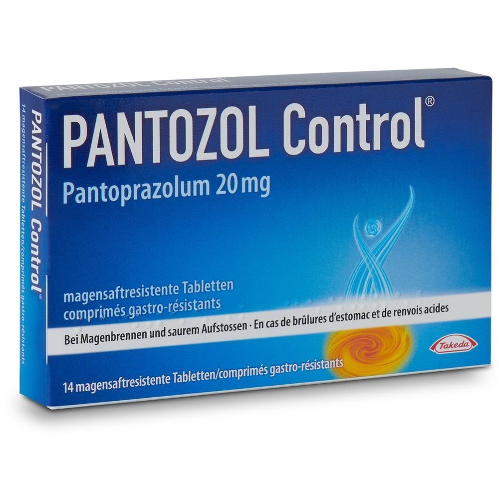 PANTOZOL Control Filmtabl 20 mg 14 Stk