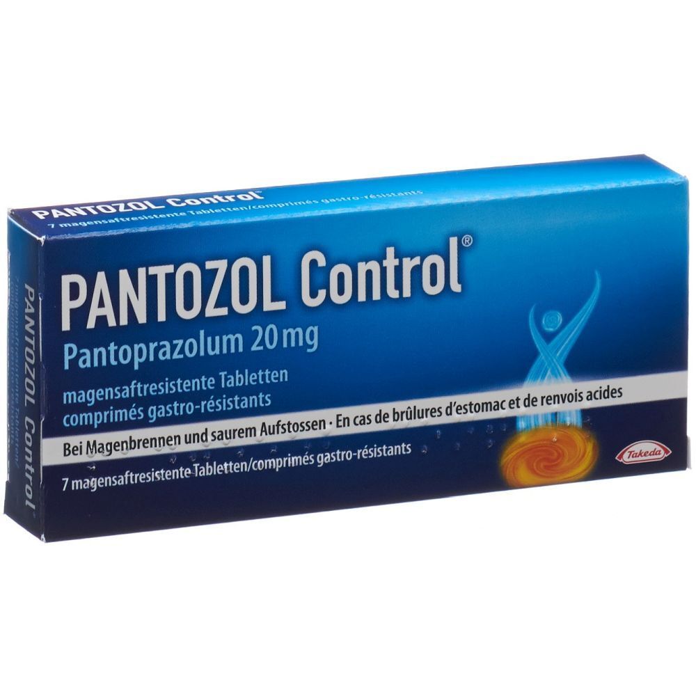 PANTOZOL Control Filmtabl 20 mg 7 Stk
