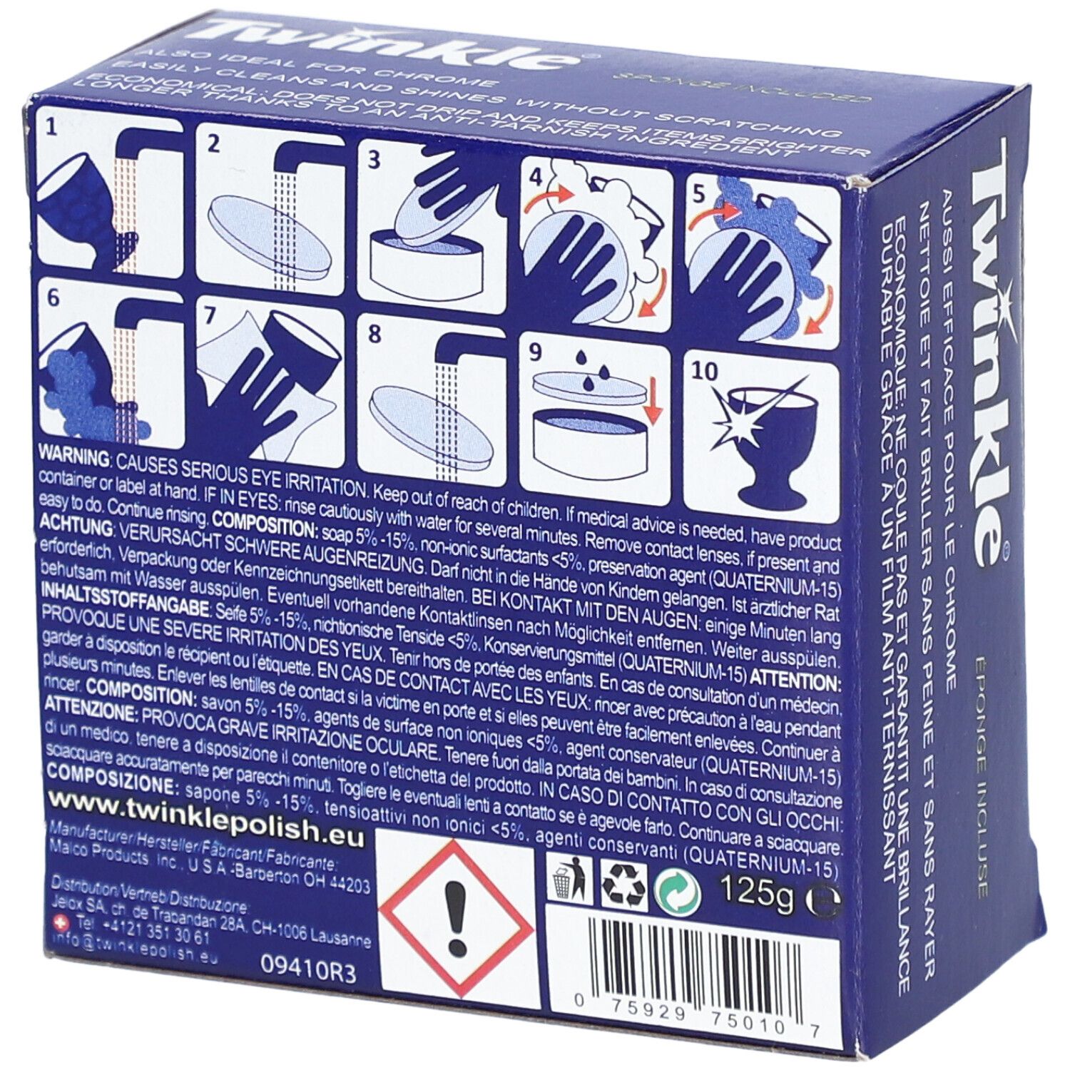 TWINKLE®  Soin de l'argenterie