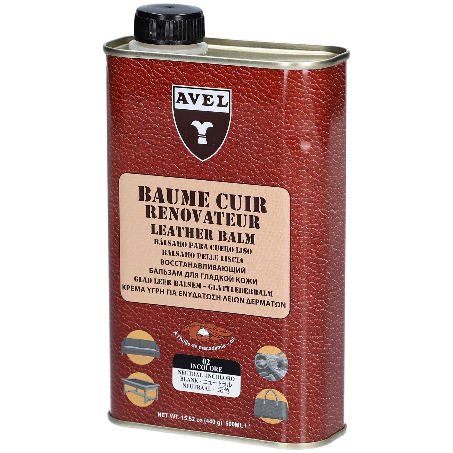 AVEL Baume Cuir renovateur - 02 Farblos