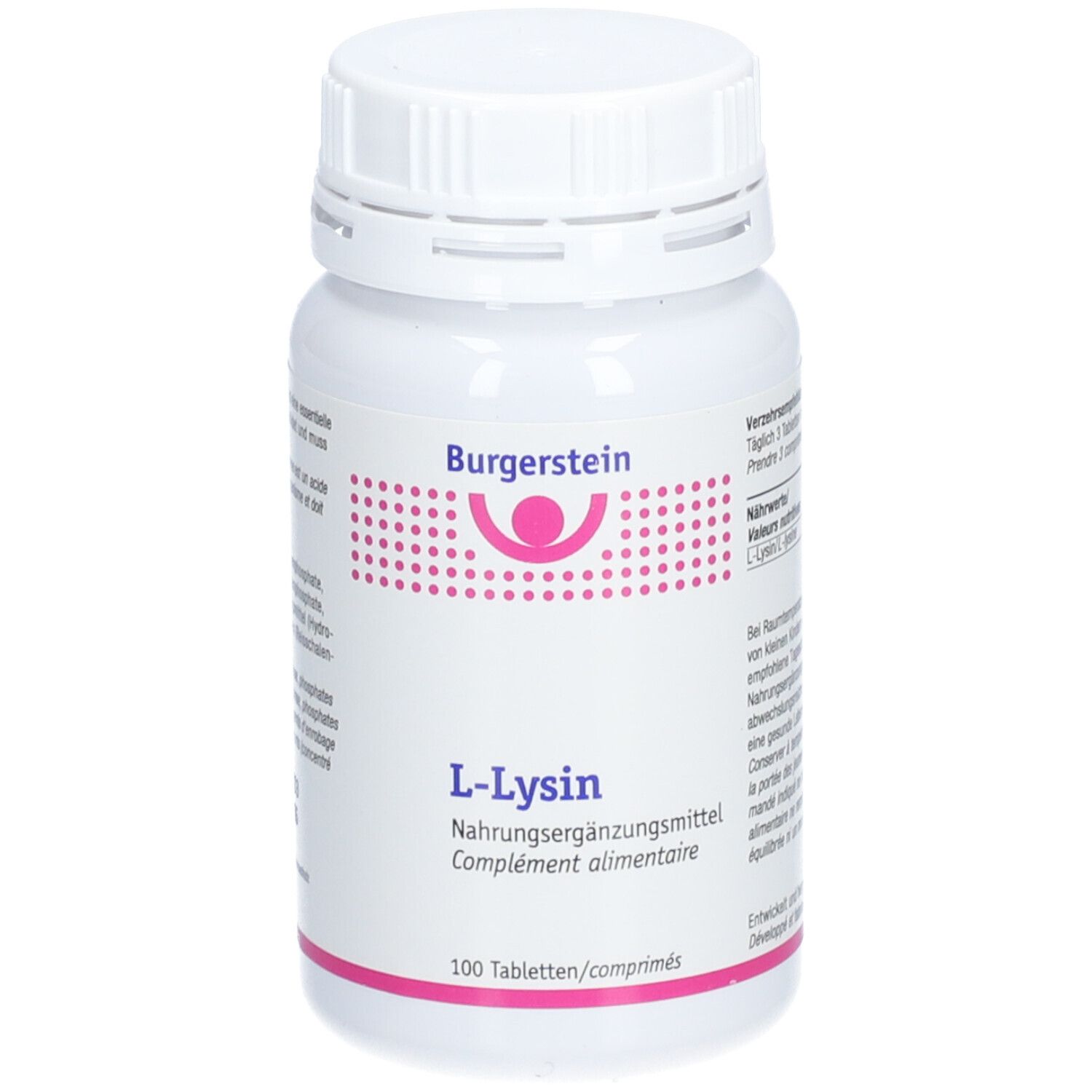 Burgerstein L-Lysin 500 mg