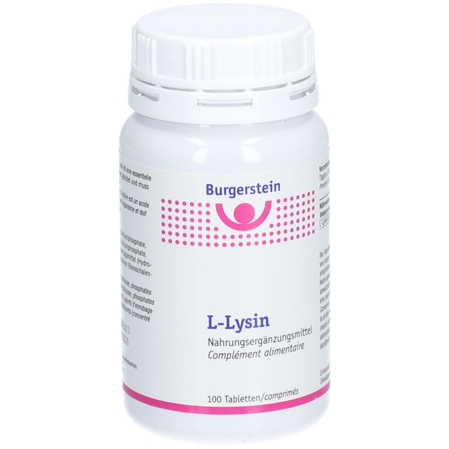 Burgerstein L-Lysin 500 mg