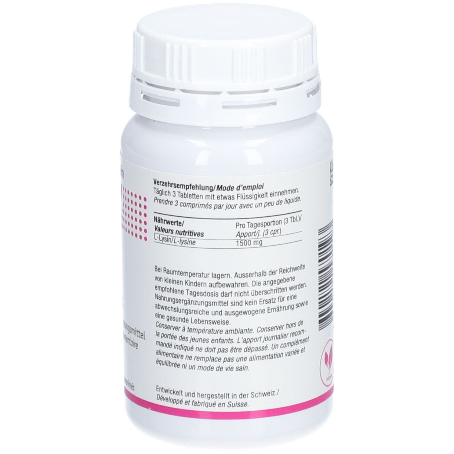 Burgerstein L-Lysin 500 mg
