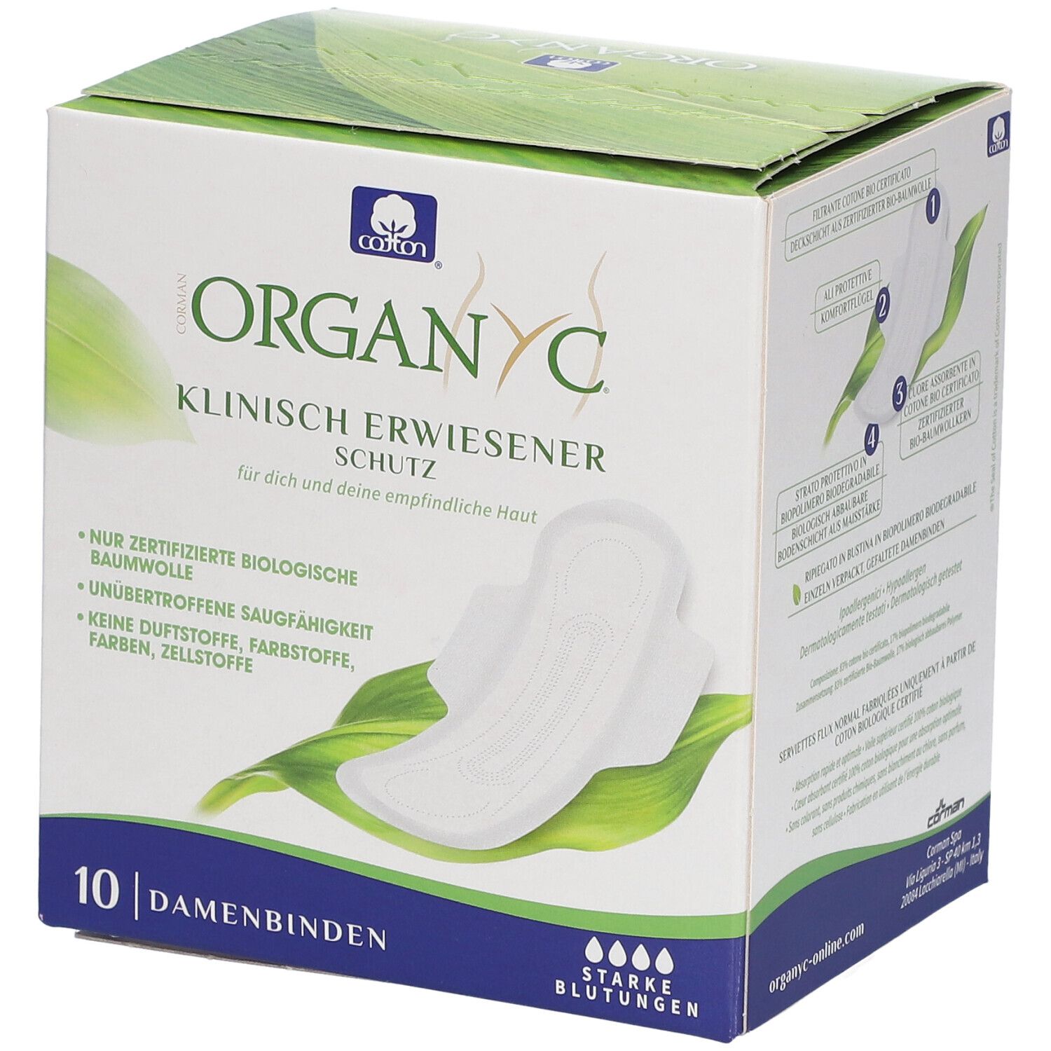 Organyc® Serviettes flux abondant