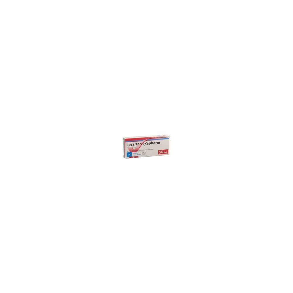 LOSARTAN Axapharm Filmtabl 50 mg 28 Stk